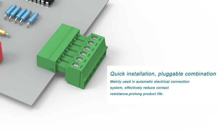 plug-in terminals