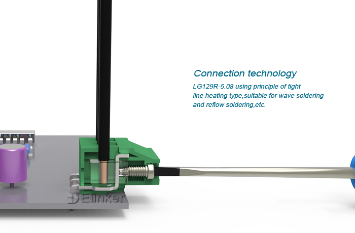 lg129-5.0 lg129-5.08 Solder Terminal